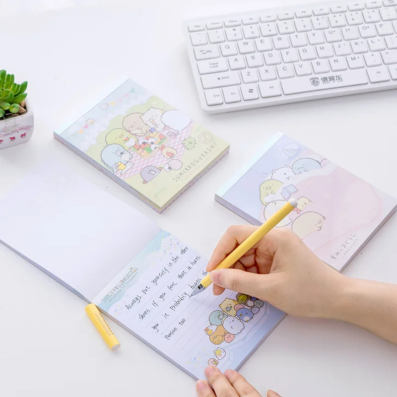 Прекрасный Sumikko Gurashi творческий мультфильм DIY Мягкая обложка мини тетрадь Дневник карманный блокнот рекламный подарок канцелярские