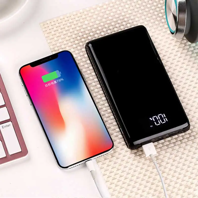 Внешний аккумулятор Rovtop 5 в 6x18650 контейнер для аккумуляторов Type C с Micro USB быстрое