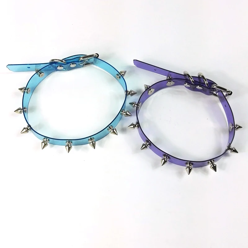 Оптовая продажа ручная работа панк готика синий фиолетовый розовый винил