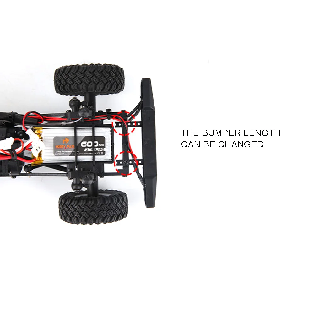URUAV 1/24 4WD 2,4G мини RC автомобиль гусеничный модель автомобиля водонепроницаемый RTR