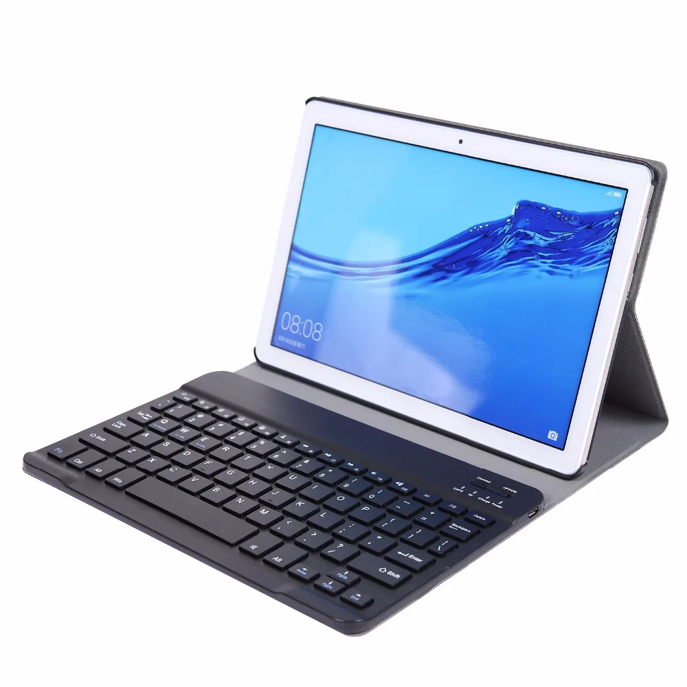 Bluetooth клавиатура для Huawei Mediapad T5 10 1 дюйма магнитная Обложка AGS2 L09 W09 наклейки