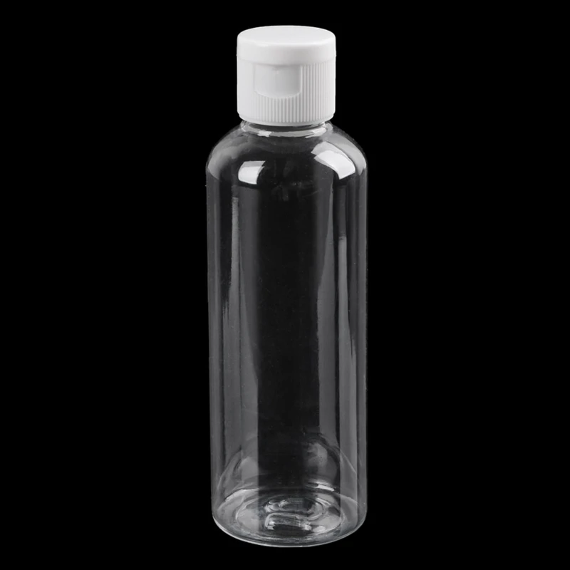 100 мл Прозрачная крышка с откидной крышкой многоразовая прозрачная маленькая