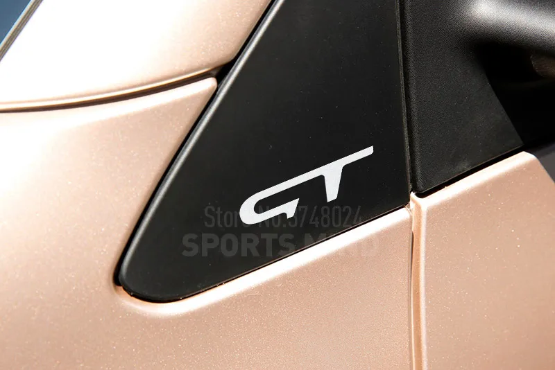 2 шт. настраиваемая GT оклейка автомобилей для renault dacia duster Megane Captur Clio Sandero Kadjar внешние аксессуары