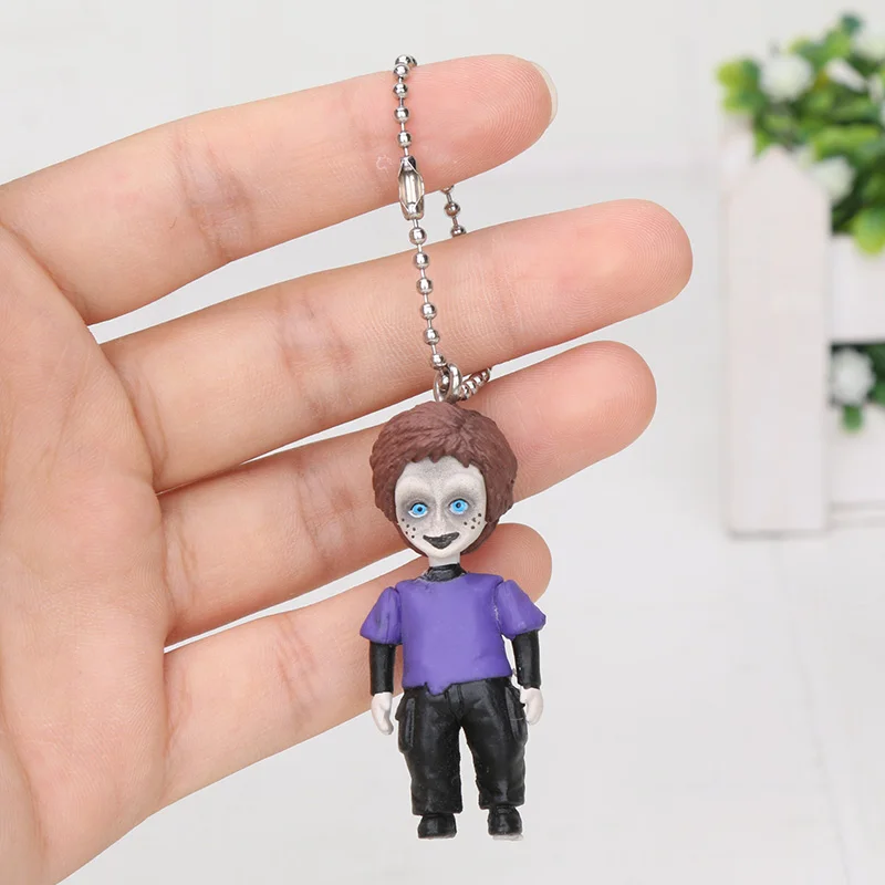 6 шт./компл. NECA фигурка из фильма ужасы Детская игра Чаки невесты и сына брелок