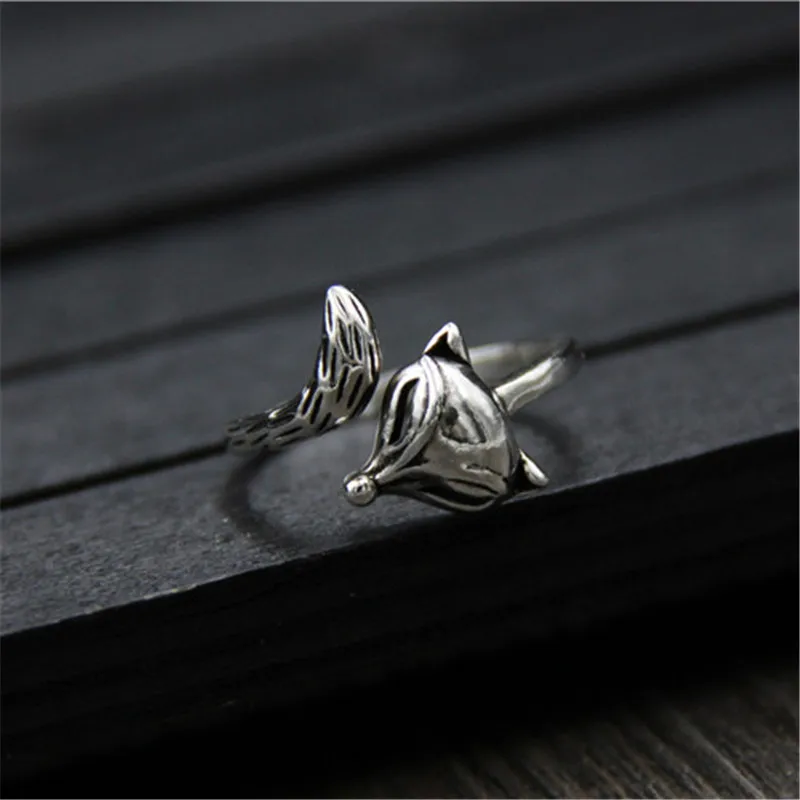 Женское Открытое кольцо из серебра 925 пробы регулируемое | Украшения и аксессуары