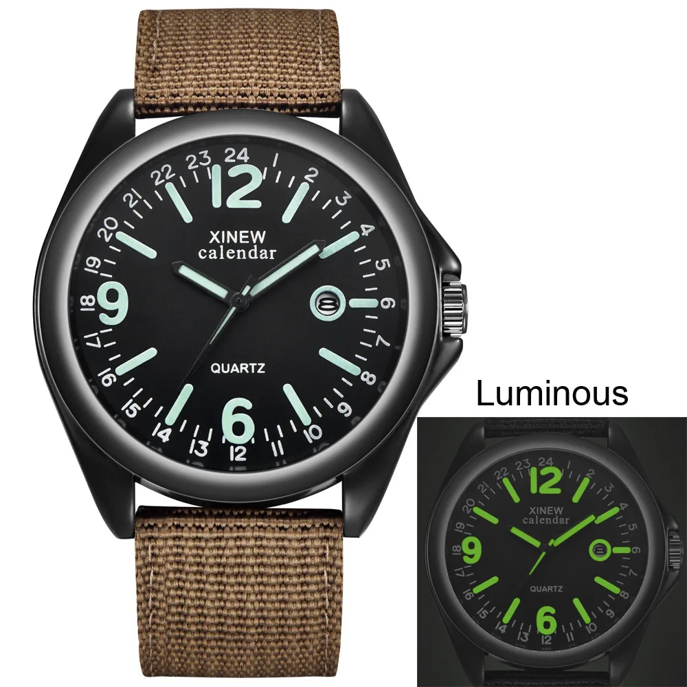 2018 лучшие продажи часы мужские reloj hombre военные кварцевые армейские с черным