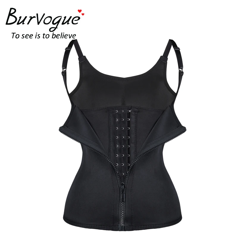 Burvogue, Женский корсет для талии, корсет, жилет, неопреновый пояс для похудения, Корректирующее белье для потери веса