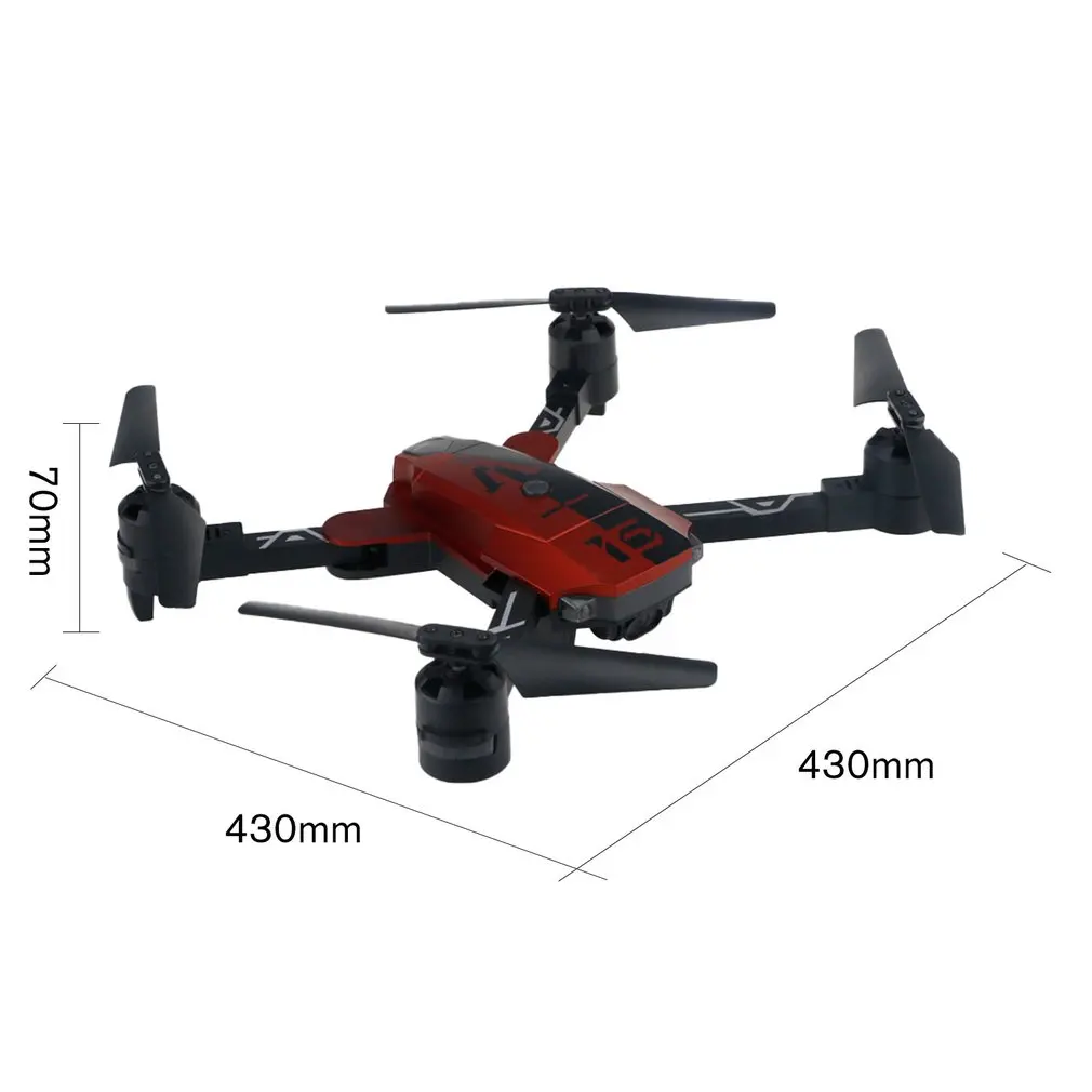 A15HW 2 4G 6CH Карманный складной Радиоуправляемый Дрон с 720 P HD широкоугольной камерой