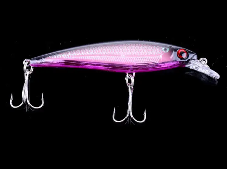 10 шт. 11 см/13 4 г Лазерная внутренняя Minnow приманки для ловли рыбы погремушки