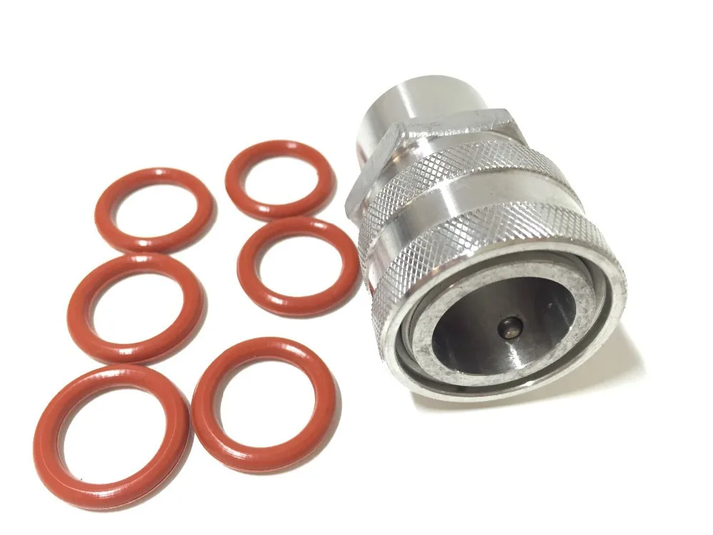 6 шт. Быстроразъемное уплотнительное кольцо для замены красное из пищевого