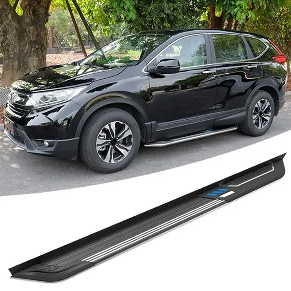 

Боковой Шаг подходит для HONDA CRV CR-V 2017 2018 2019 2020, подножка Nerf Bar, алюминиевый сплав, новый дизайн, автомобильный Стайлинг