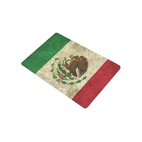 Винтажный Ретро Противоскользящий дверной коврик домашний декор Мексиканский