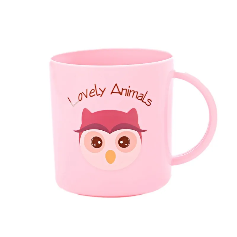 

200ml Kids Infant Baby Feedding Cups With Handle Breakfast Mug Drink Home Cup Random Cartoon Baby Feedding Cups