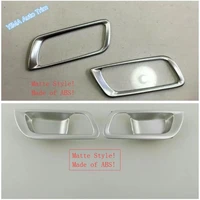 lapetus car styling front head seat door cup bowl handle cover trim abs fit for toyota alphard vellfire ah30 2016 2019