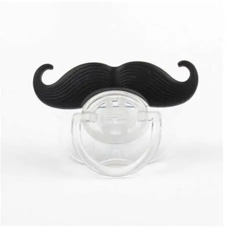 Baby Pacifier Смешные силиконовые детские Соски манекен Соски Прорезыватели для зубов малыша Паси младенческой Одежда для малышей Соски Зажимы подарок - Цвет: Baby Pacifier