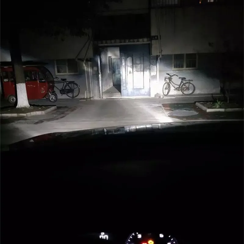 2x автомобиль лампа H1 H3 H4 H7 H11 9005 9006 12V светодиодный головной светильник 11000LM Авто