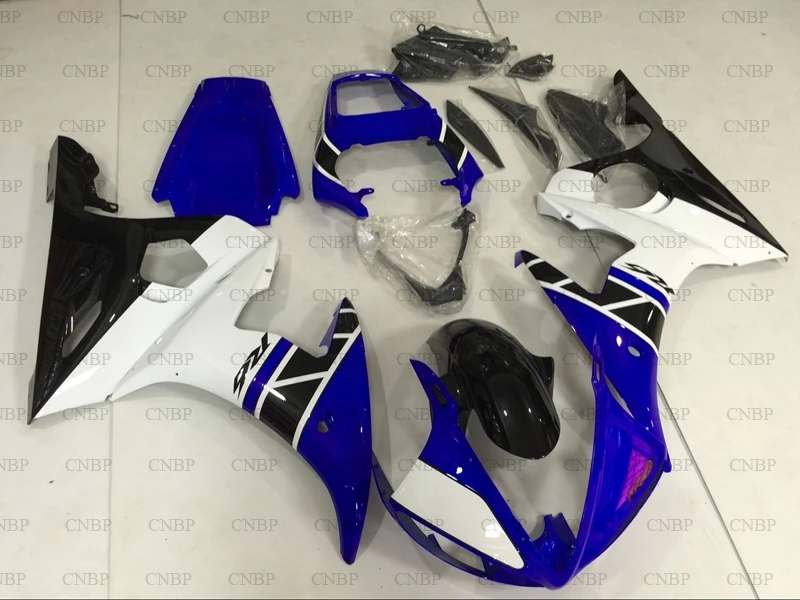 YZF600 R6 2005 Abs обтекатель YZFR6 2003 голубой цвет модель YZF 2004 комплекты