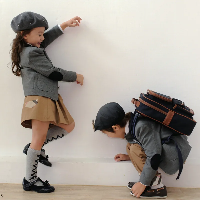 Детская школьная форма Новинка осенне зимняя для мальчиков и девочек брендовые