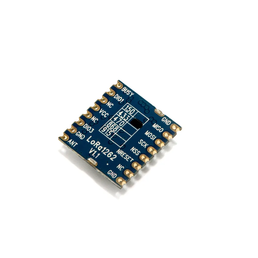 1 шт. 22dBm 868 МГц 915 SX1262 LoRa1262 ультра низкий получаемый ток 4.6ма Дальний диапазон SPI