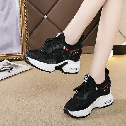 2019 explosion models hot breathable mesh face white shoes female bear casual old running | Обувь