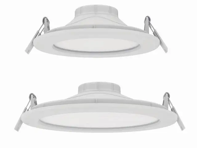 8 &quotultraslim led светильник 18 Вт супер яркий Epistar SMD Диск плоская лампа 1680lm CRI&gt 80 PF&gt 0 9