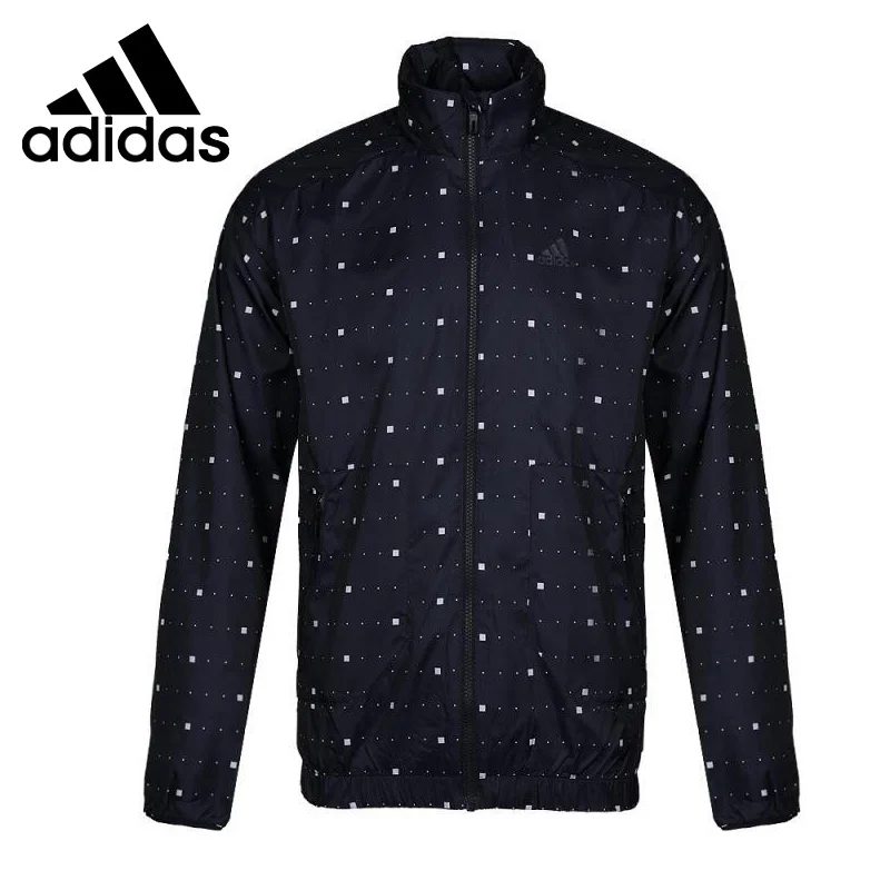 Новое поступление оригинальная Мужская спортивная куртка Adidas EI WB GEN AOP|Беговые