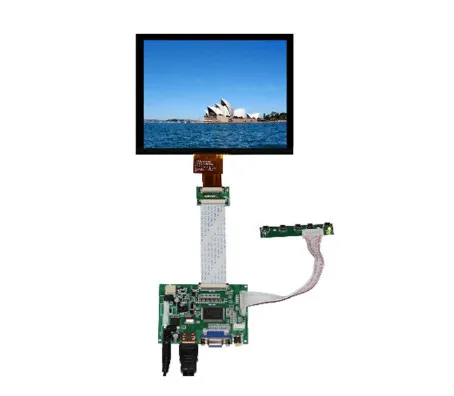 Плата драйвера управления HDMI/VGA/AV + 8-дюймовый HE080IA-01D 1024*768 высокий ЖК-дисплей для