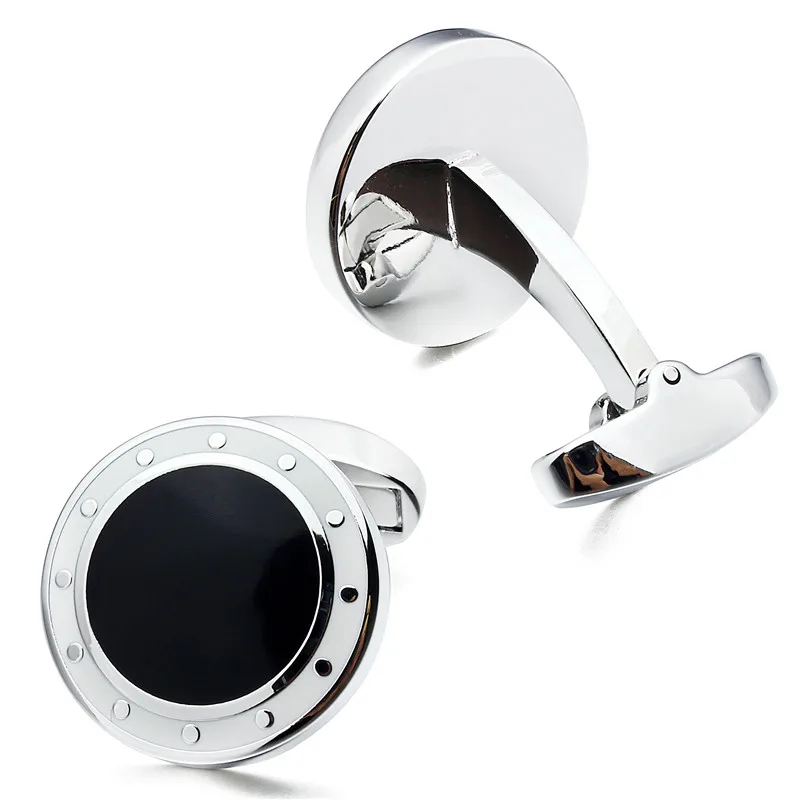 Мужские наручные манжеты HAWSON черные и синие запонки бесплатная доставка|man cuffs