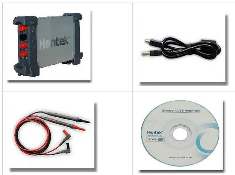 Цифровой мультиметр Hantek 365B USB измеритель емкости и сопротивления тока