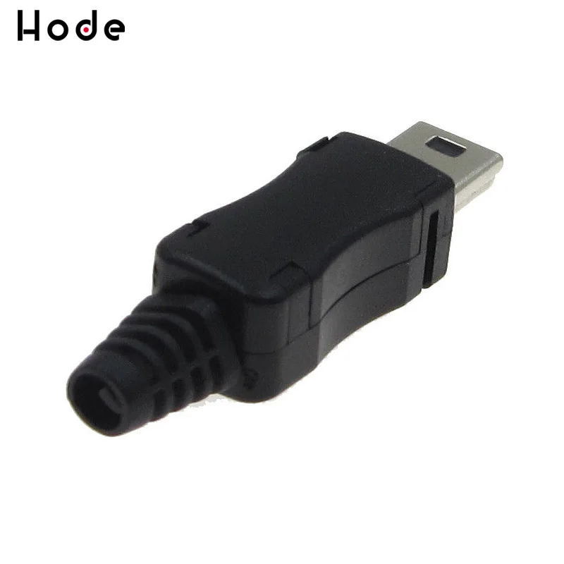 10 комплектов DIY Mini USB 5 контактный разъем с пластиковой крышкой