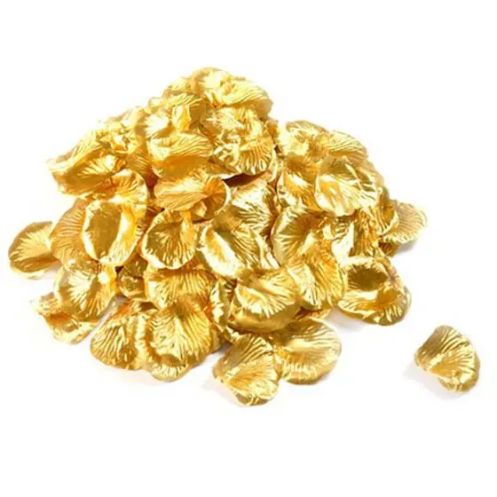 500pcs Gold Silk Petals | Rake