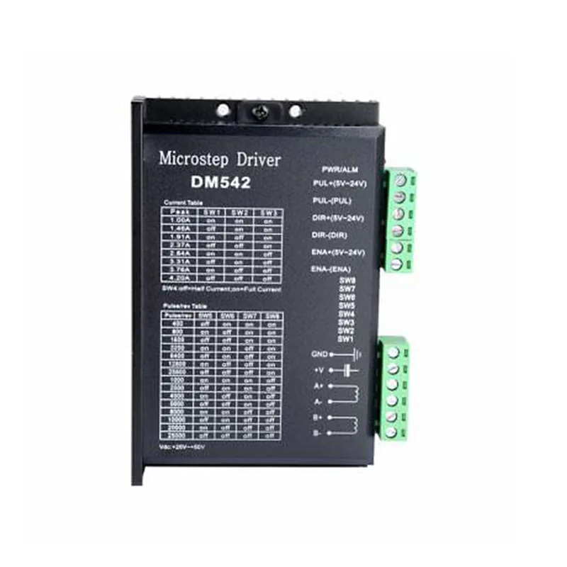 Цифровой базовый драйвер двигателя 1 0 57/86 A 20 50 В постоянного тока DM542 для Nema