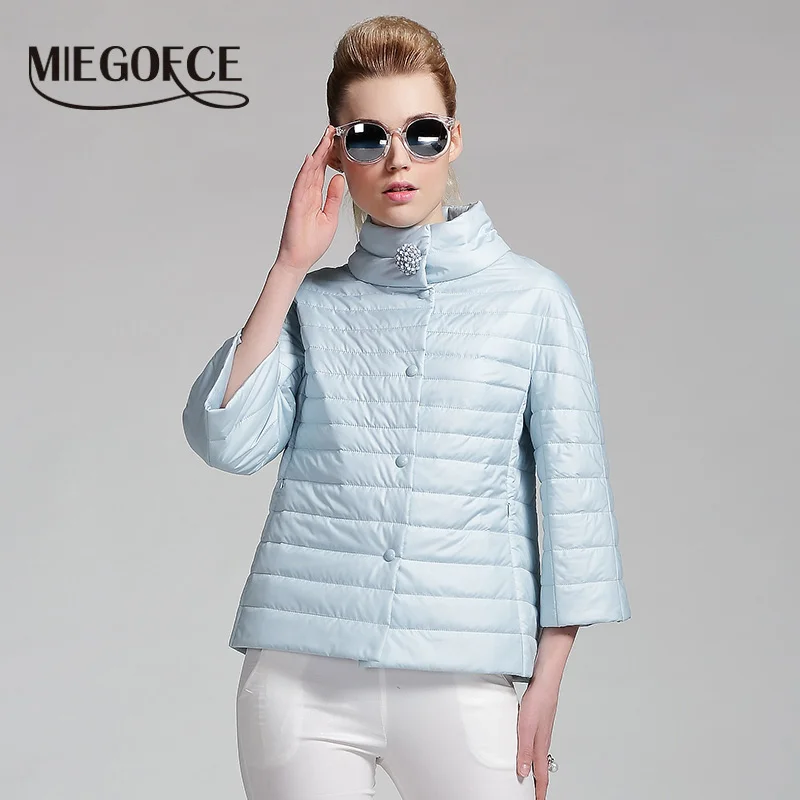 MIEGOFCE 2019 Изящный Весенний Осенний Дизайн Для Прекрасных Дам Утепленная Куртка
