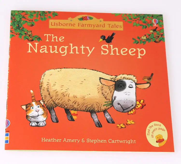 5 Книг 15x15 см Usborne Лучшие книги с картинками для детей Детская известная история английская сказочная серия фермерская история Детская английская книга