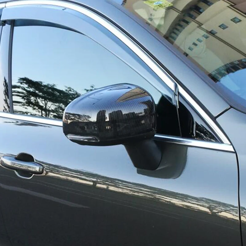ABS углеродного волокна для Volvo XC60 2017 2018 2019 авто аксессуары накладка на зеркало