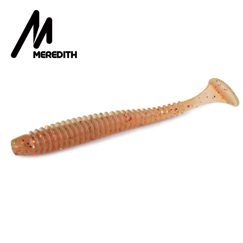 Рыболовные приманки MEREDITH Swing Impact, 55 мм, 65 мм, 75 мм, мягкие приманки для рыбалки, морские рыболовные приманки, силиконовые приманки - Цвет: L