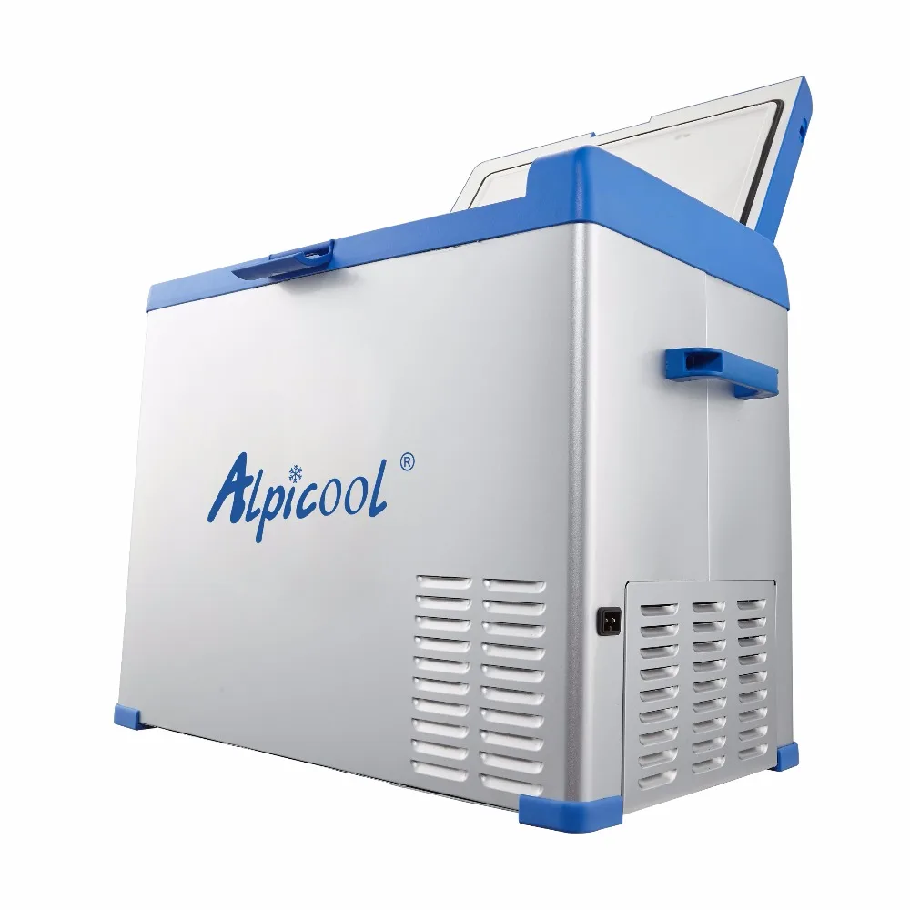 Alpicool серии 50L Новый компрессорный морозильник автомобильный холодильник AC 12 В DC24V