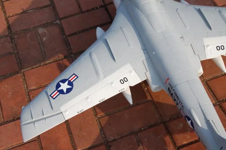 RC Jet Hobby Plane Freewing 80 мм A-6 A6 Intruder с створками и втягиваниями