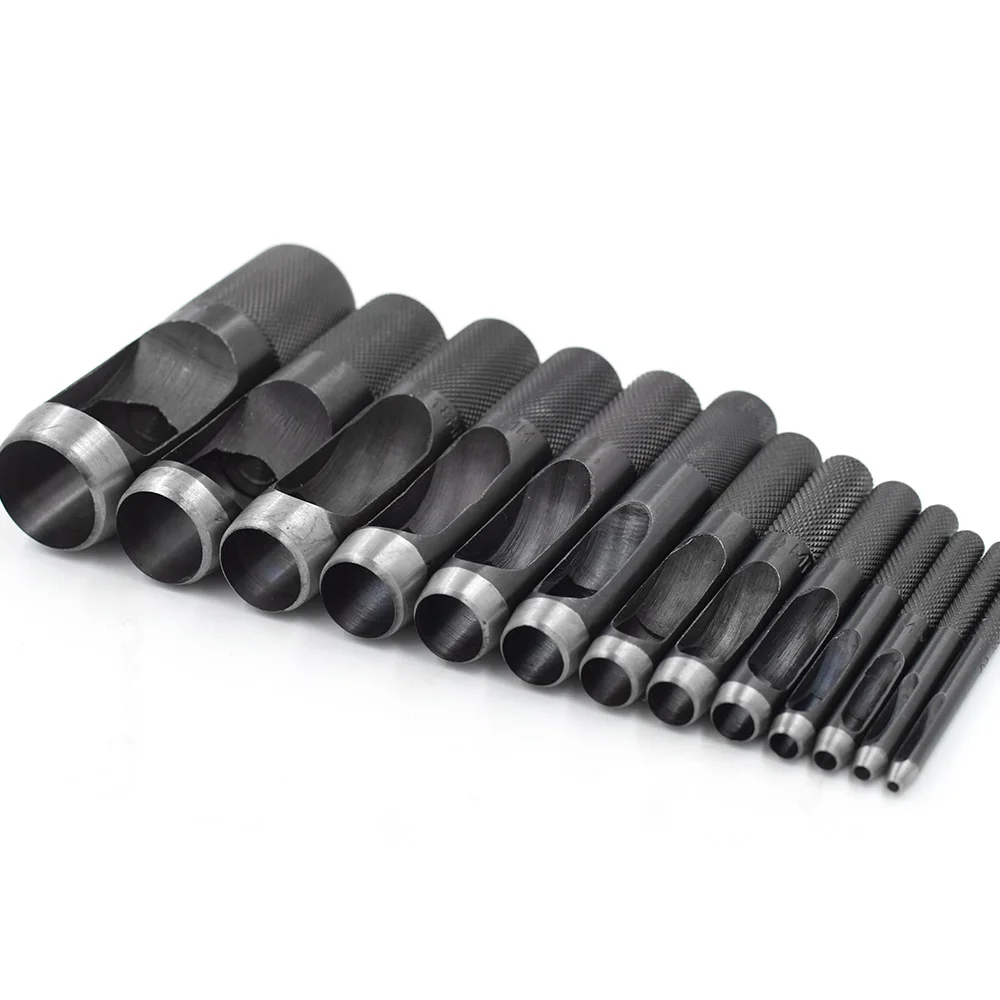 2mm-12mmPunching отверстия для инструментов. Одежда и аксессуары. Инструмент. Вырубной штамп. Пресс-форм. Люверсы. Заклепки. Кнопки. Швейных Патчи