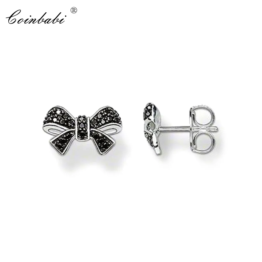 Серьги-кольца, креольские, модный подарок для женщин, Ts, высокое качество, серьги в стиле Томаса, 925 пробы, серебро, цирконий, модное ювелирное изделие