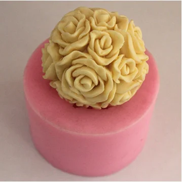 Новая силиконовая форма для мыла ручной работы в виде Розы | Дом и сад