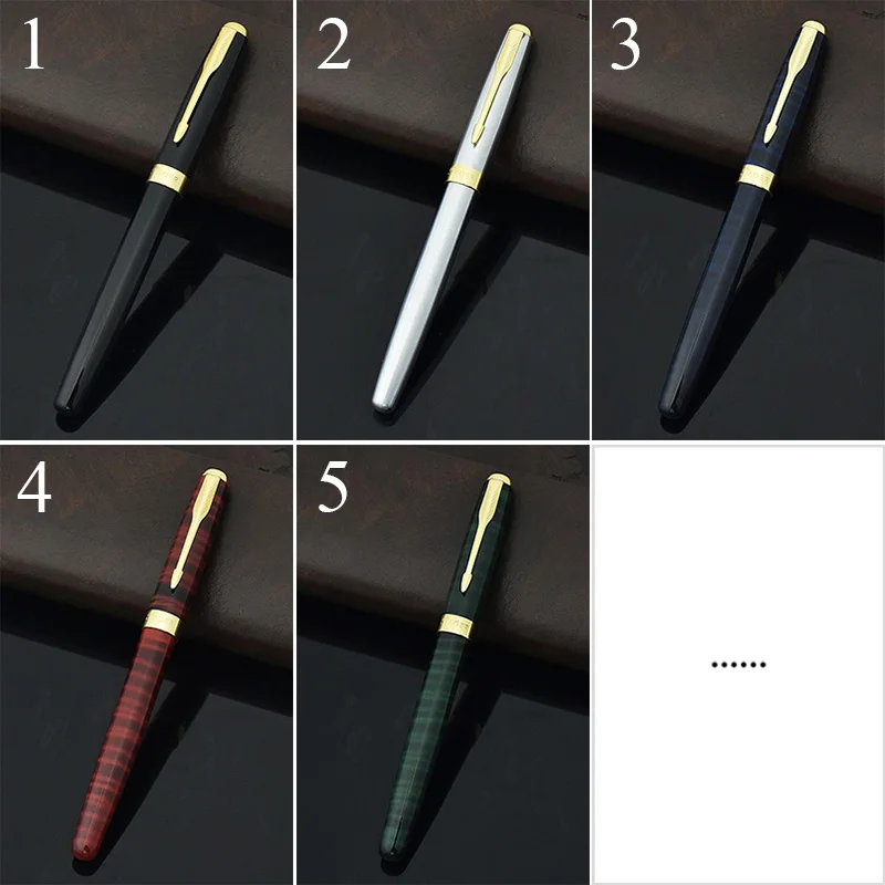 JINHAO Роскошная металлическая авторучка китайские чернильные ручки для