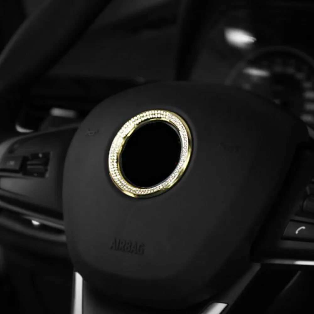 Автомобильная эмблема на руль кольцо наклейка для BMW 1/2/3/4/5/7 серии X1 F48 X3 X5 F10 F20 F30 F34