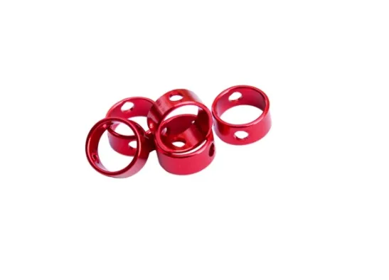 12pcs/lot Multi-functional ultalight round shape guyline adjuster aluminum wind cord tensioner | Tent Accessories