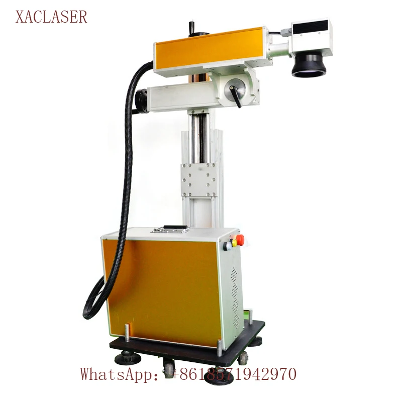 

Mahogany furniture CO2 flying laser marking machine for plastic parts laser machine permanent engraving