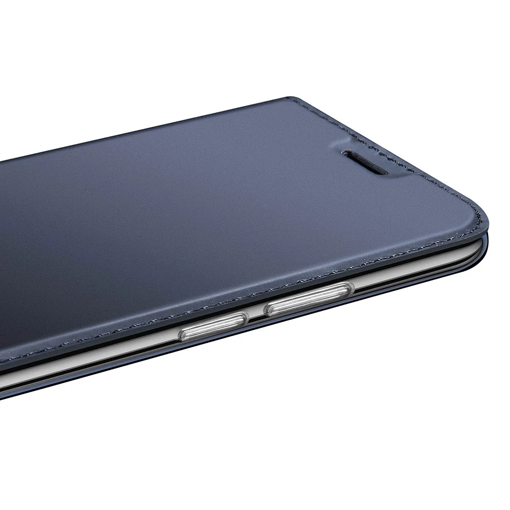 Чехол книжка из искусственной кожи серии DZGOGO ISKIN для Motorola G6 Moto Plus чехол подставка