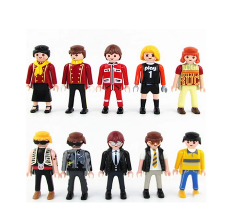 5 шт. игрушки Playmobil набор оригинальных мини фигурки Rider Пираты Карибского моря