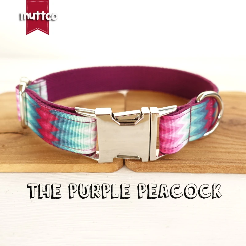 MUTTCO розничная продажа специальный самостоятельный дизайн фиолетовый павлиний