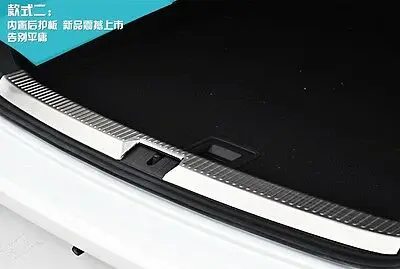

Нержавеющая сталь Внутренний Задний бампер протектор планки для VW Golf 7 Mk7 2013-2018