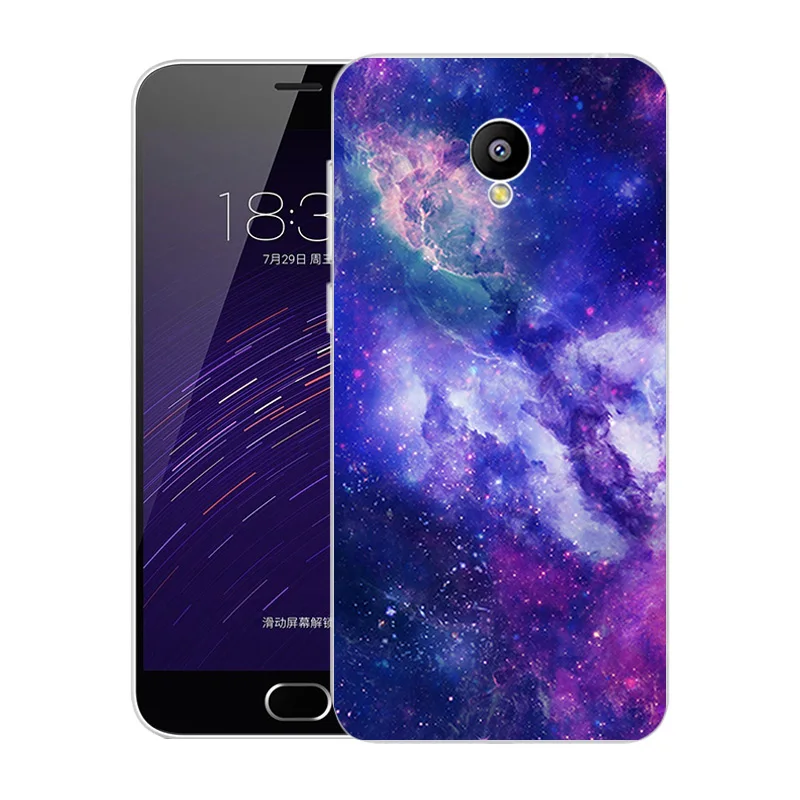 36 Чехол для Meizu M2 Mini, 5,0 дюймов, мягкий силиконовый чехол из ТПУ с изображением пейзажа, чехол для Meizu M2 Mini, чехол для телефона s, роскошная сумка - Цвет: 36